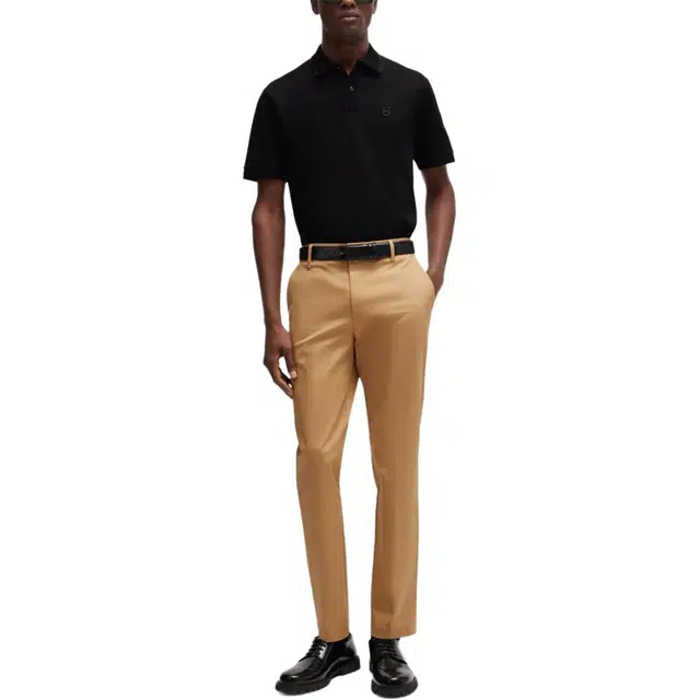 HUGO BOSS Mercerised-Cotton Polo Shirt PoloPolo