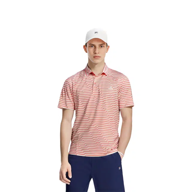 adidas Ultimate365 Mesh Print Polo Shirt Polo