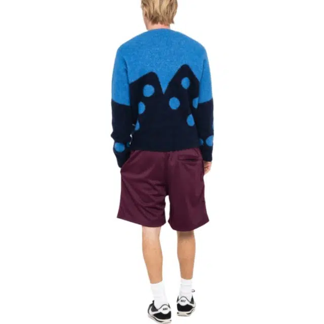 Stussy FW23 Dice Fuzzy Crew Sweater