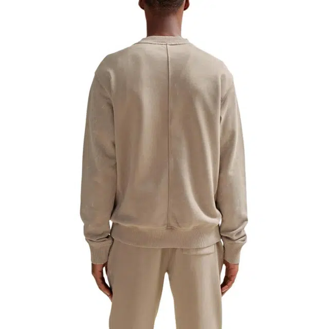 HUGO BOSS Cotton-Terry Relaxed-Fit Sweatshirt With Logo Detail