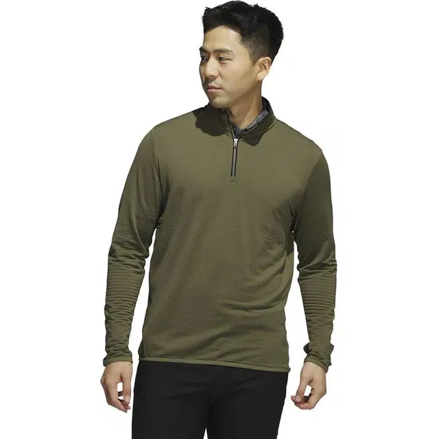 adidas Lightweight Cold.Rdy Quarter-Zip Sweatshirt Logo
