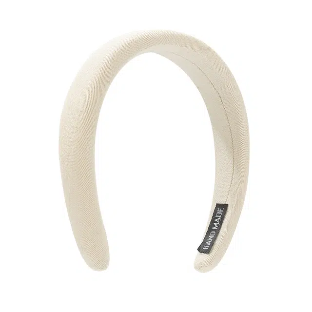 如花梦 美拉德秋冬色系高颅顶 法式复古海绵宽边 日常洗脸压发 布艺 发箍 女款