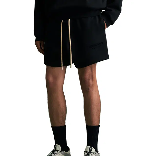 Fear of God Essentials FW23 Sweatshort Jet Black