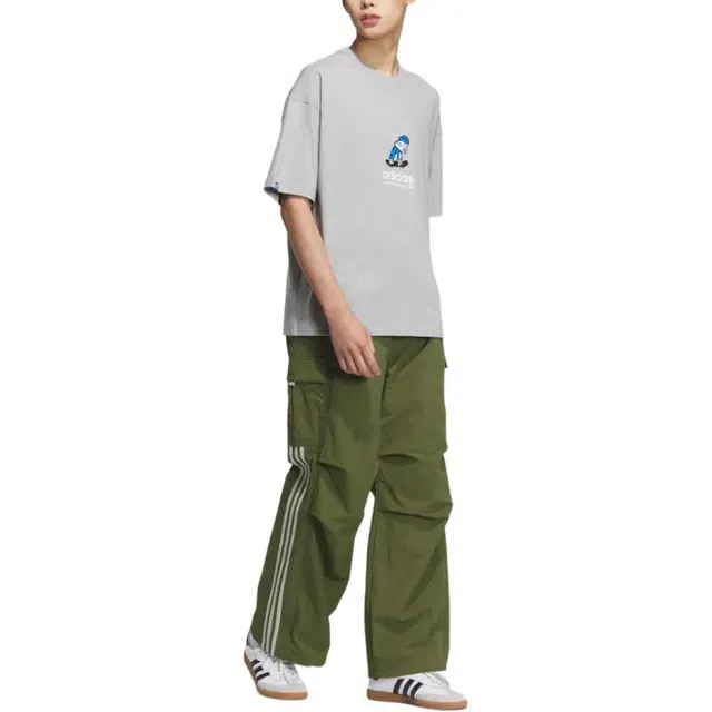 adidas originals CITY SKATE SHORT SLEEVE LogoT