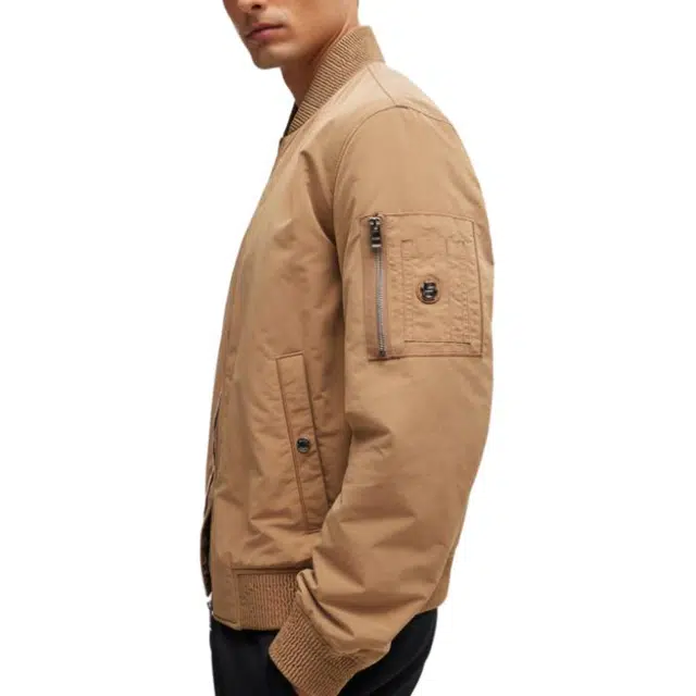 HUGO BOSS Water-Repellent Jacket In A Regular Fit
