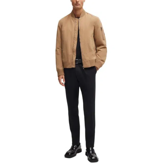 HUGO BOSS Water-Repellent Jacket In A Regular Fit