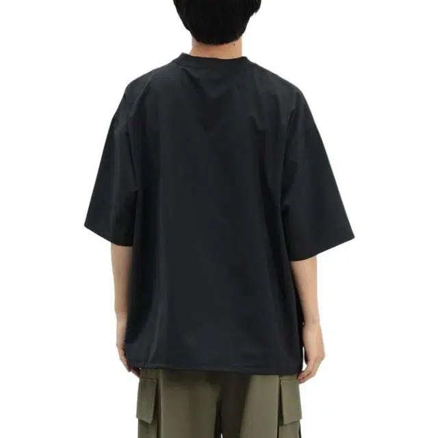 beams Embroidery Short Sleeve T-Shirt T