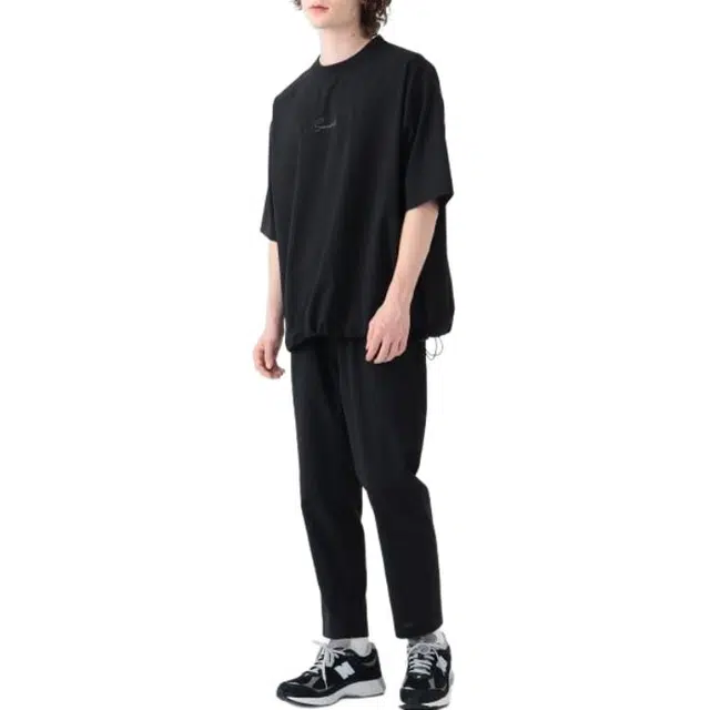 beams Embroidery Short Sleeve T-Shirt T