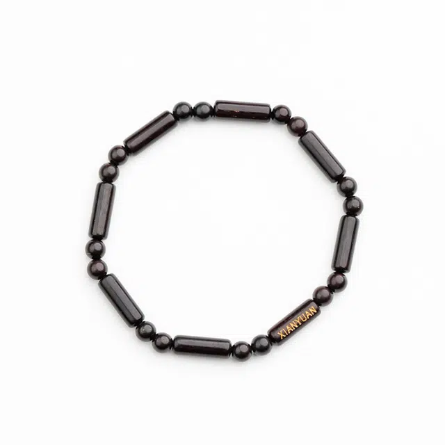 仙源 八方来财 新中式文玩饰品念珠 平安福 紫檀属 手串 男女同款情侣款