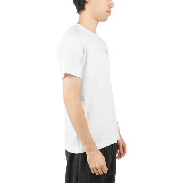 CDG Play Gold Heart T-Shirt T