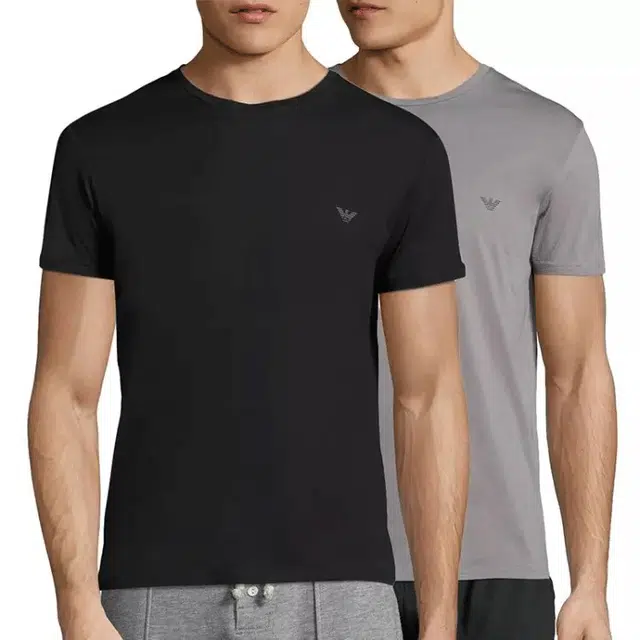 Emporio Armani Logo Crewneck T-Shirt 2-Pack