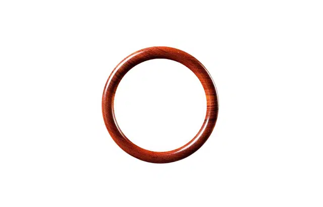 克拉日记 全科好运 财源滚滚素圈文艺复古民族风简约 锦鲤事业招财健康平安 花梨木 手镯 男女同款情侣款