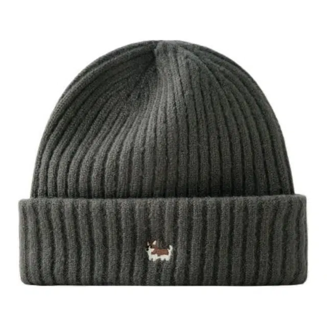 木林森 秋冬季可爱卡通小狐狸刺绣保暖护耳韩版街头 腈纶 绒线帽 男女同款情侣款