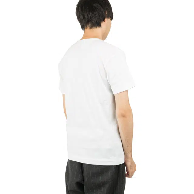 CDG Play Gold Heart T-Shirt T