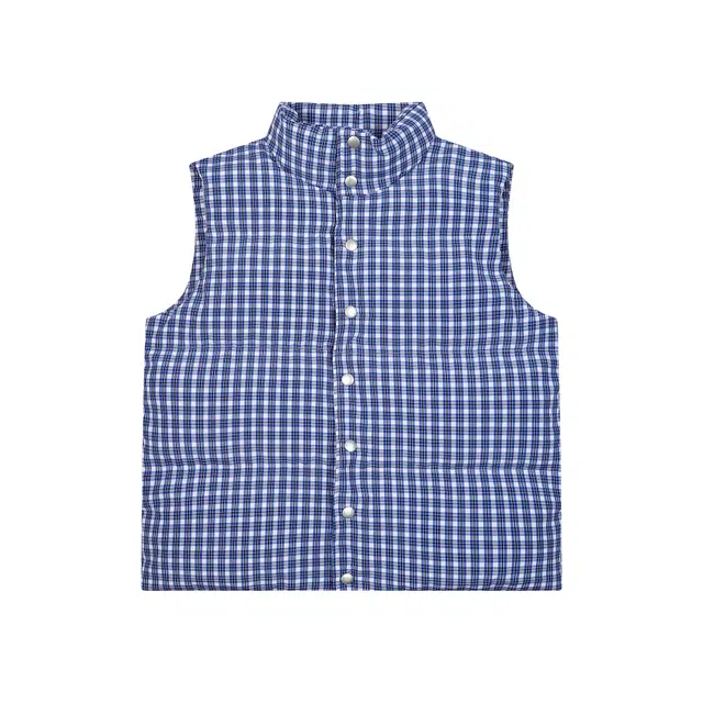 怪力萝莉 时尚百搭美式复古简约通勤保暖棉衣外套马甲 女款