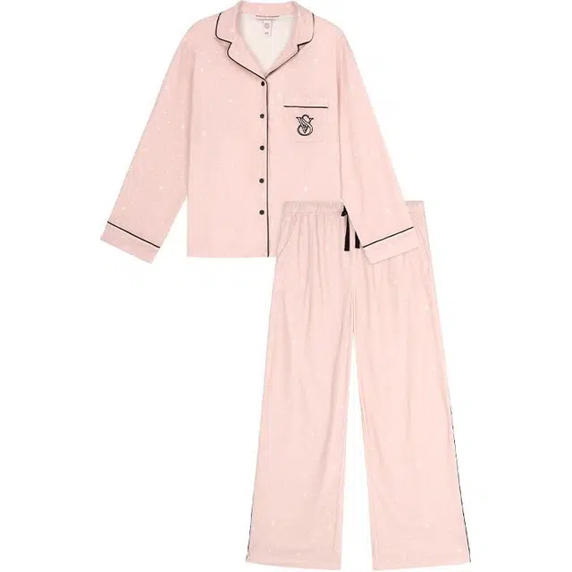 Victoria's Secret The Mix Pajama Set Pink
