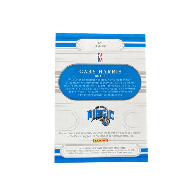 PANINI 2020-21 NT 2125 patch