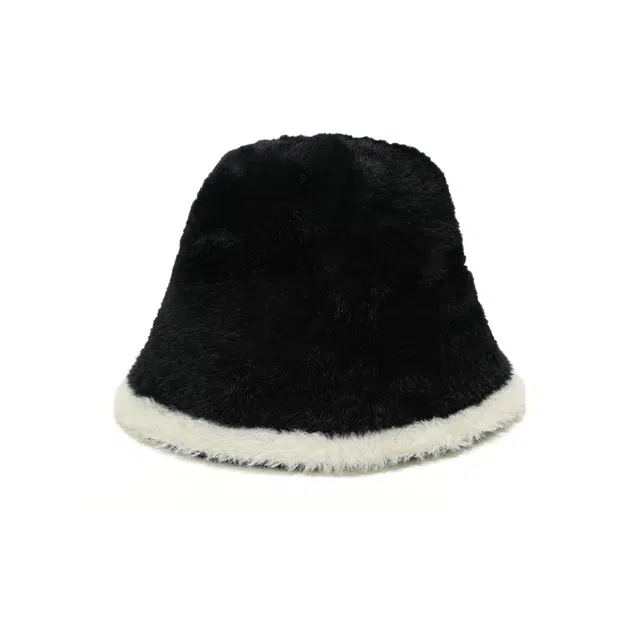 木林森 秋冬毛绒绒小香风保护韩版显脸小 仿兔毛 渔夫帽 男女同款情侣款