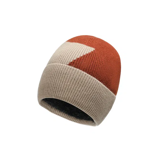 木林森 秋冬季韩版保暖大头围显脸小 绒线 绒线帽 男女同款情侣款