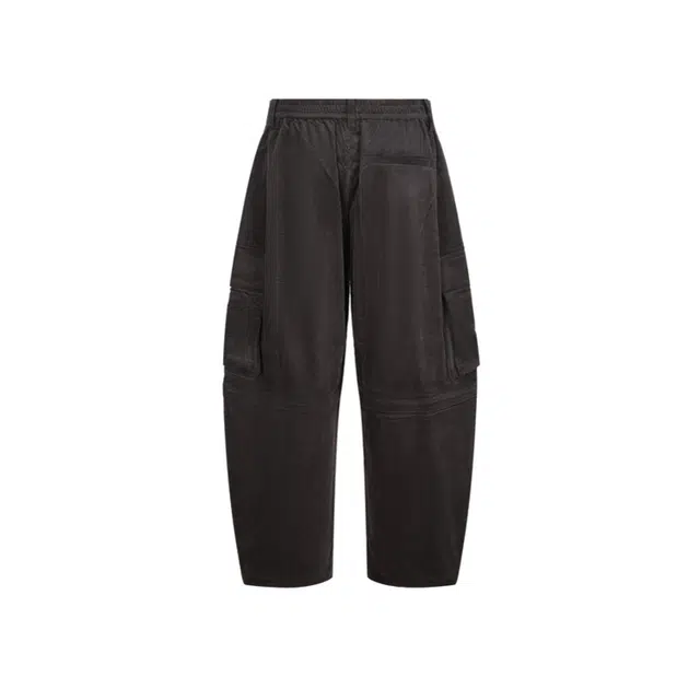 速写 灯芯绒多口袋工装宽松休闲裤 男款