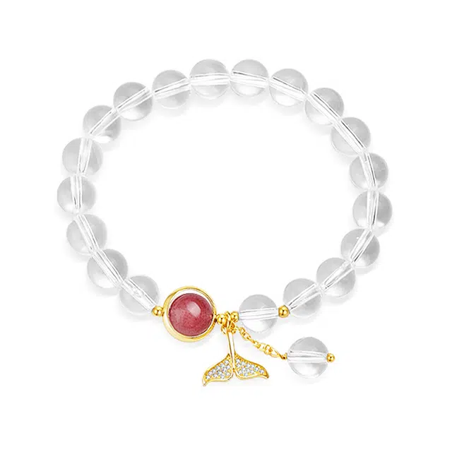 金六福吉祥 初见 轻奢 水晶 玉石手串 女款