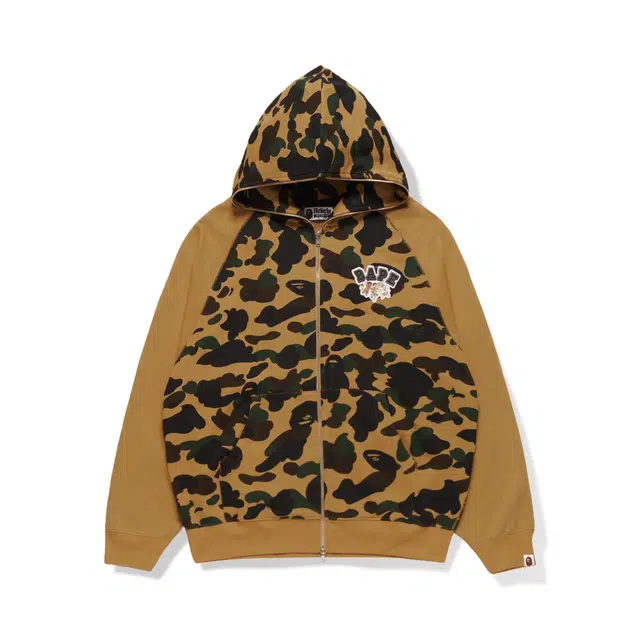 Bape x 马思唯 Camo Crystal Stone Hoodie