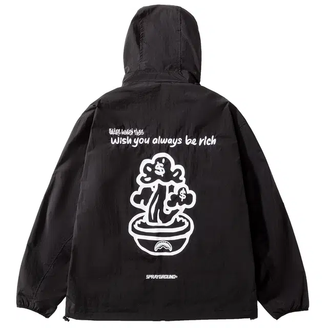 SPRAYGROUND x Money Tree Shark Mouth Hoodie