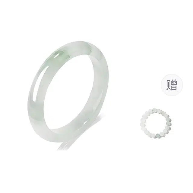 重庆金店 青山黛贵妃镯 平安国潮新中式古风清冷汉服优雅高级感温婉 琉璃 手镯 男女同款情侣款