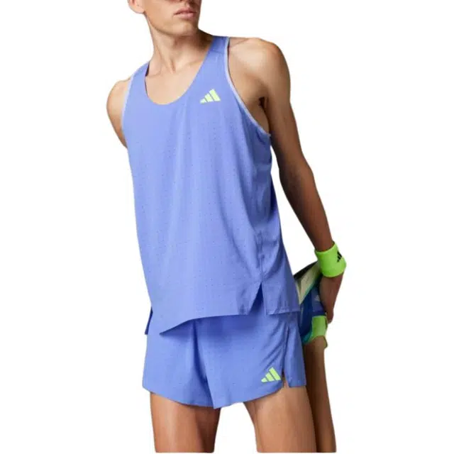 adidas Adizero Running Split Shorts Logo