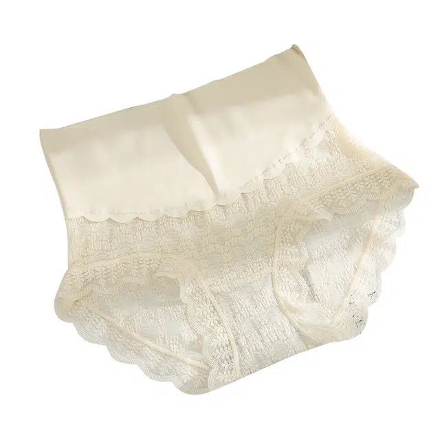 俞兆林 高腰透气无痕收腹舒适性感蕾丝抗菌裆内裤 女款 组合装