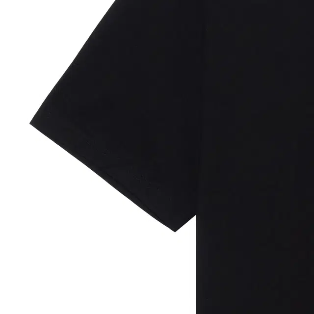 Burberry SS24 Striped Applique Crewneck T-Shirt Black