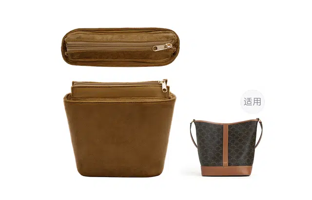 GUYI Celine Bucket Bag Brown