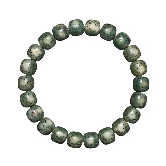 陌阡雪 【高品质】国潮风小众设计石玉料转运纳福 手饰 星月菩提 手串 男女同款情侣款