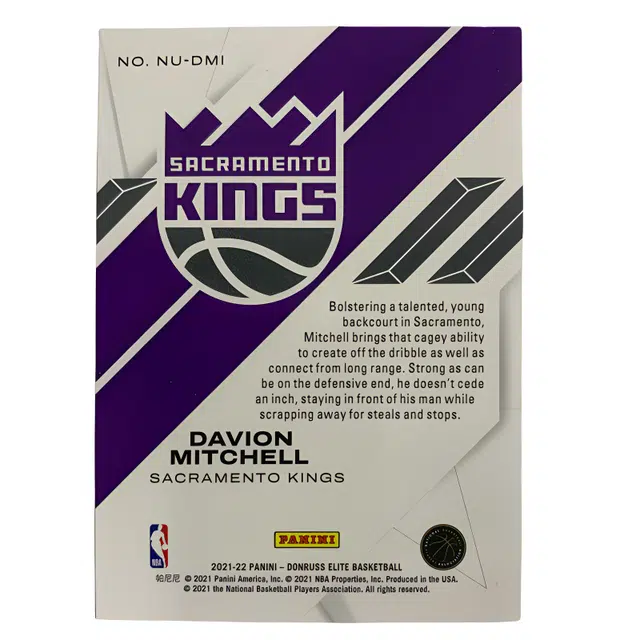 PANINI 2021-22 3D A