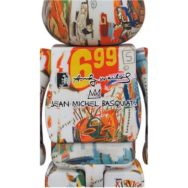 BE@RBRICK Andy Warhol Basquiat Set