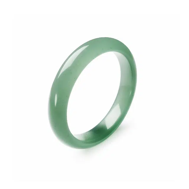 匠锁心玉 新中式 国潮国风 小众 轻奢高级感 古风温婉 转运纳福 清冷感 东陵玉 手镯 女款