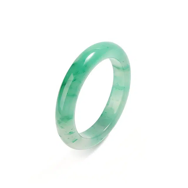 匠锁心玉 新中式 国潮国风  轻奢高级感 古风温婉 清冷感 东方雅韵 独龙玉 手镯 女款