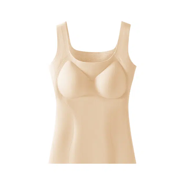 草本初色 贴身不臃肿柔软抗寒吸湿发热保暖上装 女款