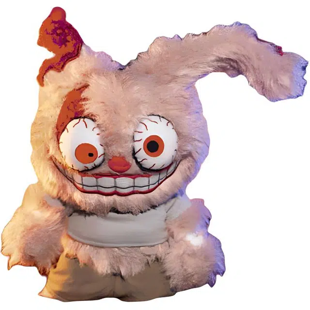 环球影城 恶魔兔系列 可爱 玩偶 毛绒挂件 小号高 北京环球影城