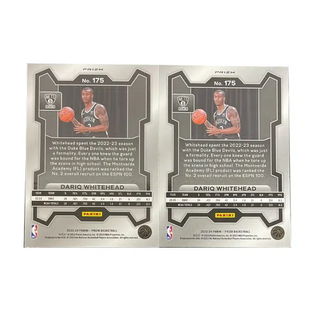 PANINI 2023-24 prizm rc