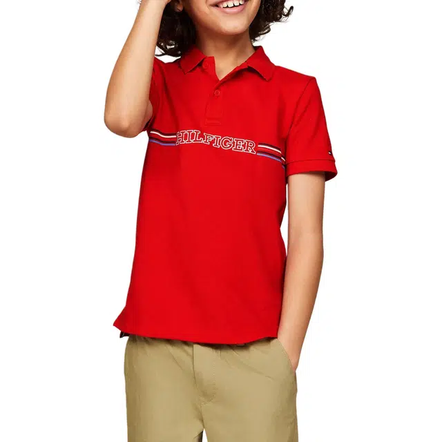 Tommy Hilfiger Track Stripe Pique PoloPolo