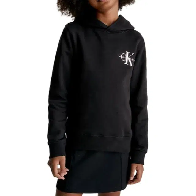 CALVIN KLEIN Terry Logo Hoodie Logo