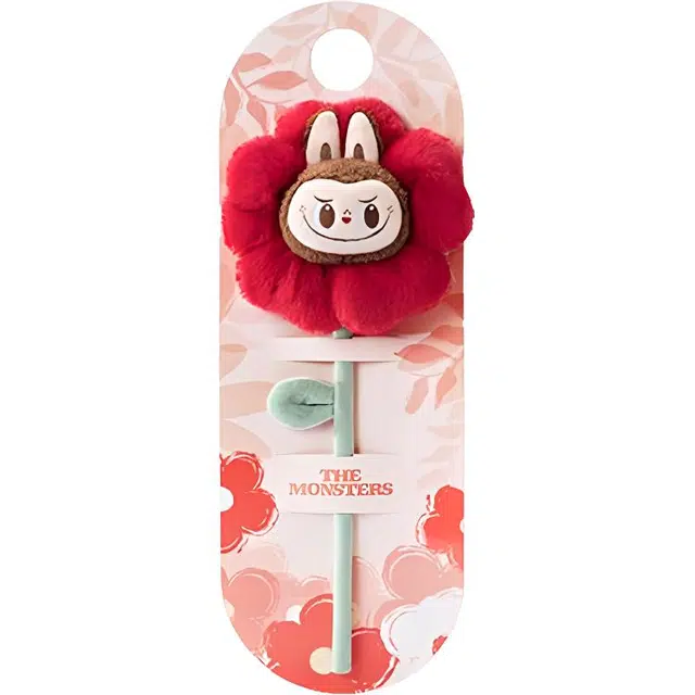 POP MART LABUBU Flower Fairy Bouquet Red
