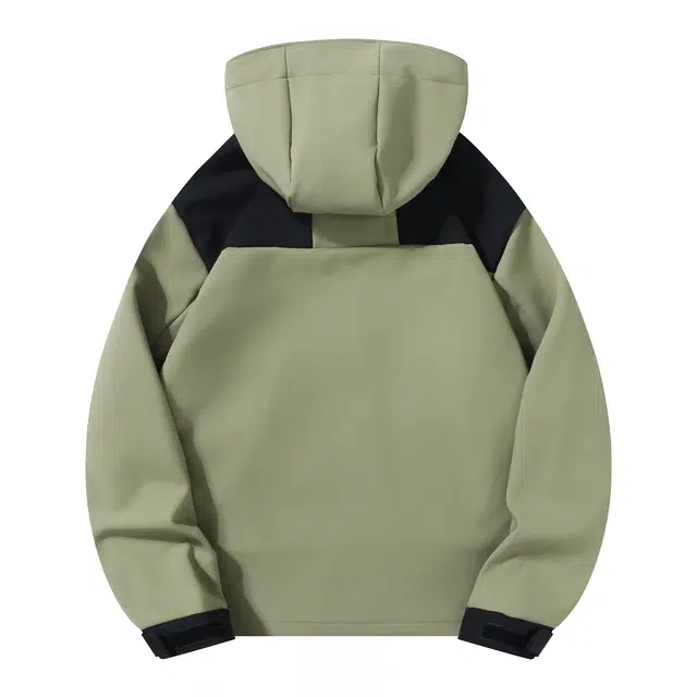 雅鹿  时尚潮流宽松百搭  防水防风耐磨冲锋衣 男女同款