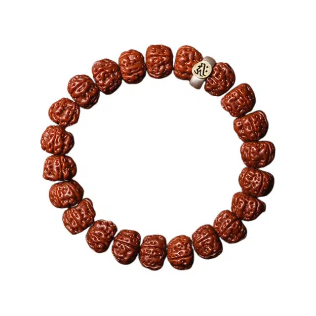陌阡雪 国潮复古十二生肖守护佛 转运文玩佛珠 金刚菩提 手串 男女同款情侣款