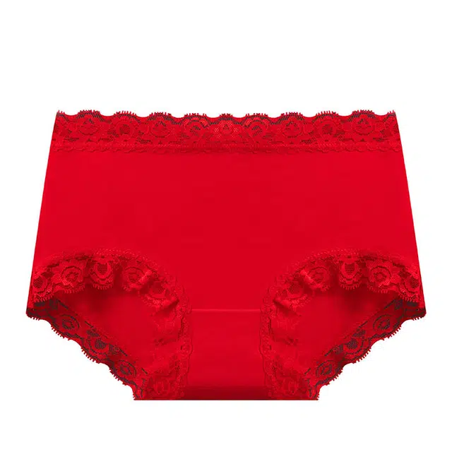 帕兰朵 中腰纯色抗菌三角内裤 女款