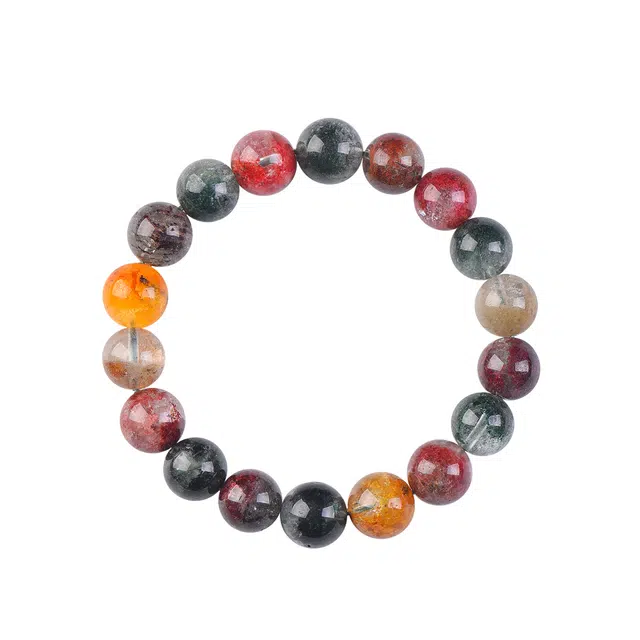 石在行 四季幽灵彩幽灵 小众高级感 转运文玩盘玩 新中式国潮 水晶 手链 男女同款情侣款