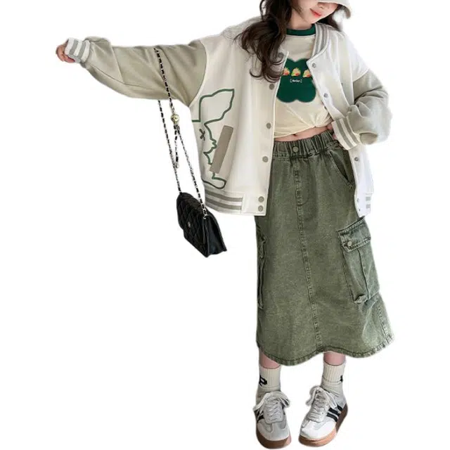 浪莎 时尚休闲百搭舒适柔软棒球服青少年