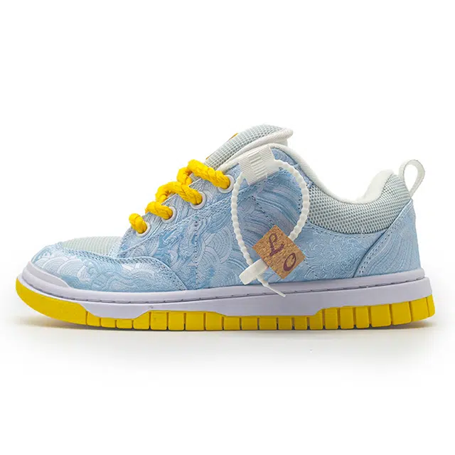 SUPSTORM Blue Low-Top Sneakers