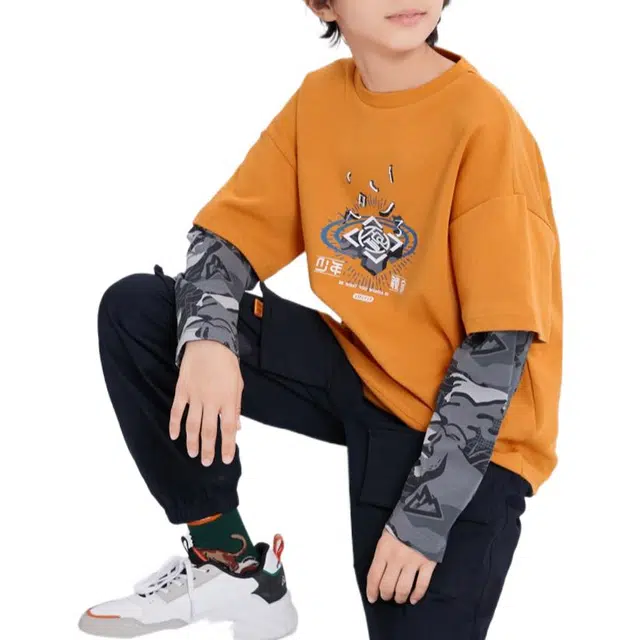 安踏儿童 圆领针织衫 儿童款